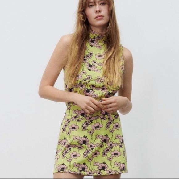 Zara Tops Zara Floral Jacquard Top Poshmark